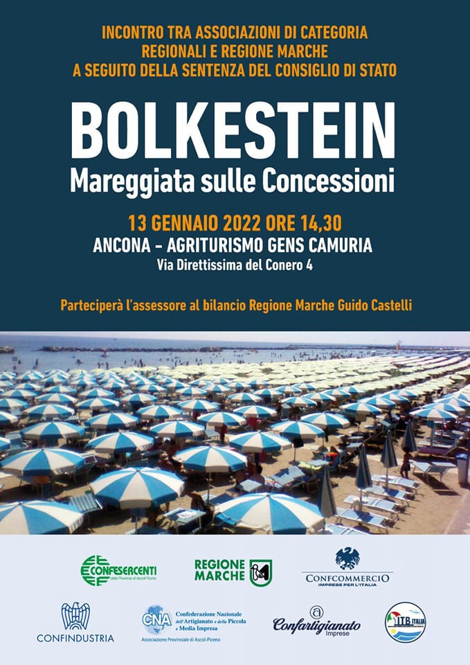 Incontro congiunto Bolkestein –  ANCONA  13.01.2022